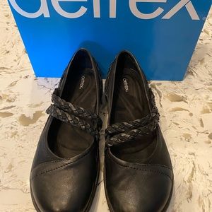 Aetrex Black Loafer Size 40 9-9 1/2